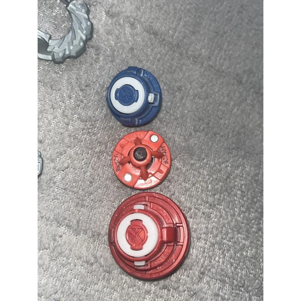 Beyblade Burst Lot Tomy Hasbro 3 Beys Regulus Xcalibur Force Union Achilles